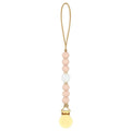 Pacifier Clips Chain Silicone Beads BPA Free DIY Dummy Clip Holder Soother Chains Baby Teething Toys Chew Gifts