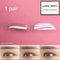 1 Pair Profession Brow Stamp Sponge Stencil with Handle Lazy Quick Make Up Eyebrow Template Seal Spare Eyebrow Powder Print Tool