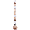 Baby Handmade Pacifier Chain Clip Dummy Nipples Holder Clips Babies Silicone Teething Chain Toy Gifts For Cute Baby Accessories