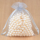 100pcs 24 Colors Jewelry Packaging Bag 5*7 7*9 9*12 10*15cm Organza Bags Gift Storage Wedding Drawstring Pouches Wholesales