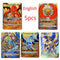 10000HP Arceus Vmax DIY Golden Pokemon Cards in English Iron Metal Pokmo Letters Kids Gift Game Collection Cards