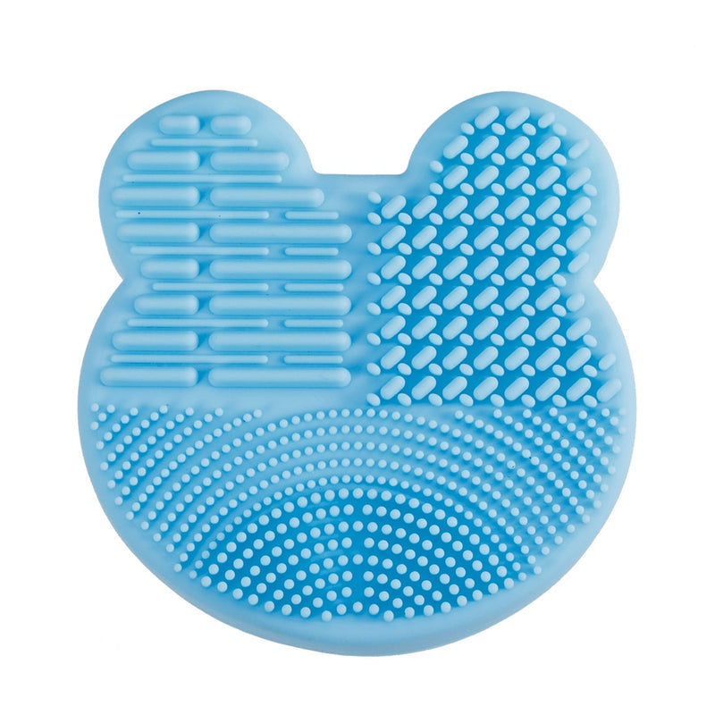 Makeup Brush Cleaner Washing Brush Pad Cleaning Mat Cosmetic Brush Cleaner Universal Make up Tool Scrubber Box