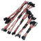 5pcs/lot 100/150/200/300/500mm RC Servo Y Extension Cord Cable Lead Wire For RC Servo JR Futaba RC Airplane Helicopter Car DIY