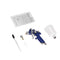 HVLP Paint Spray Gun 0.8mm/1.0mm Airbrush Kit NT-H2000 Touch Up Gravity Feed Air-Brush Set Car Detail Painting decorating spray