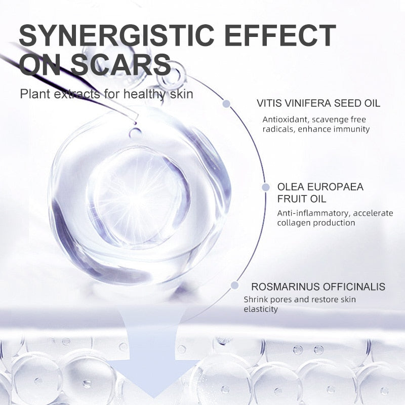 Skin Scar Removal Cream Face Fade Scars Cream Acne Spots Acne Treatment Blackhead Whitening Cream Anti Scar Stretch Marks Beauty