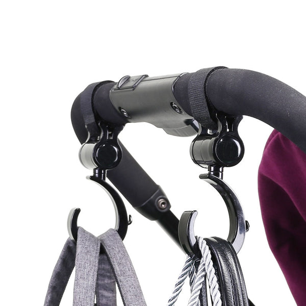2PCS Baby Stroller Hook Multi Purpose Pram Hook Baby Stroller Accessories Shopping Prop Hanger Baby Bag Shopping Pram Hook