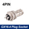 5/8&quot; GX16  Aviation Circular Connector  2Pin3pin4pin 5pin6pin7pin8pin9pin10pin Male &amp; Female Diameter 16mm L73 RS765 DF16 M16