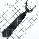 Shirt Necktie Women College Style JK Plaid Uniform  Detachable Collars Removable Ties Apparel Accessories галстук женский