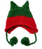 BomHCS Cute Fox Ears Beanie Winter Warm 100% Handmade Knit Hat