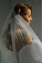 Long Tulle Wedding Veils One Layer With Comb White Ivory Bridal Veil for Bride Wedding Accessories