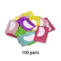 OWOSC 100PCS V Shaped Eyelash Patches Hydrogel Gel Eye Patches Wholesale false Eyelash Extension Under Eye Pads Makeup Tools