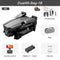 JINHENG XT6 Mini Drone 4K 1080P HD Camera WiFi Fpv Air Pressure Altitude Hold Foldable Quadcopter RC Dron Kid Toy Boys GIfts