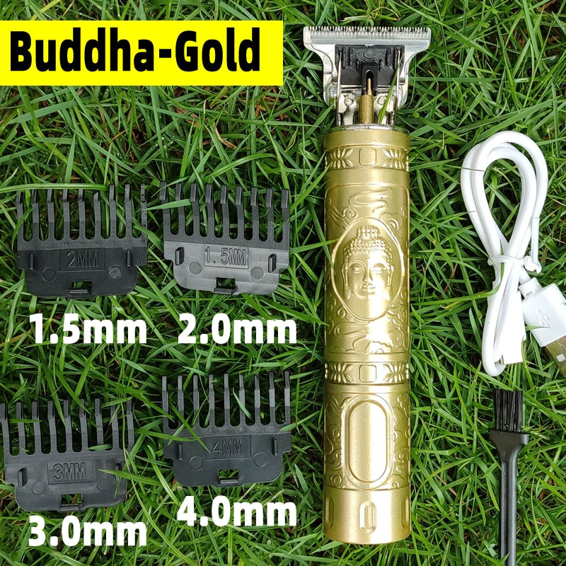 2022 T9 0mm Professional Hair Clipper Beard Trimmer Electric Rechargeable Men Hair Shaver Beard Barber Hair Cut Cutting Machine