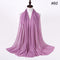 Hijab Scarf 72*175cm Plain Chiffon Scarves For Women Muslim Fasion Islam Clothing Headscarves Shawl For Ladies Headwrap Ramadan