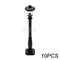 Marumine Traffic Road Sign Light Lamp Block Brick City Street View Accessories Signpost Barrier Speed Limit Indicator Warning