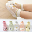 Baby Socks 5Pairs/lot 0-5Y Infant Baby Socks for Girls Cotton Mesh Cute Newborn Boy Toddler Socks Baby Clothes Accessories