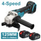 125mm M14 Brushless Electric Angle Grinder Grinding Machine Cordless Woodworking Polisher Power Tool For Makita 18V Battery