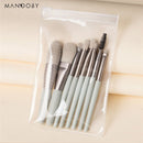 8/13Pcs Natural Makeup Brushes Soft Fluffy Hair Brushes Contour Eyeshadow Make Up Brushes Foundation Powder Beauty Tool Blending