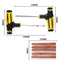 Car Tire Repair Tools Kit with Rubber Strips Tubeless Tyre Puncture Studding Plug Set for Truck Motorcycle Car Accessories