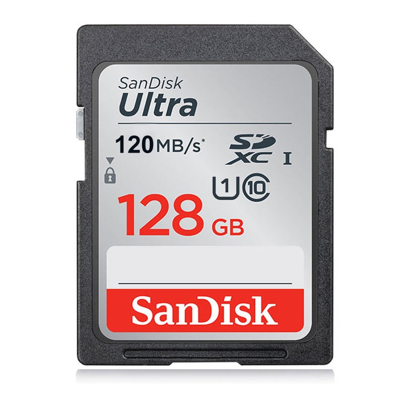 SanDisk Extreme PRO SD Card 32G 64G 128G 256G SDHC SDXC UHS-I C10 95MB/s-200MB/s U3 Memory Card Support V30 4K for Camera/DV/SLR