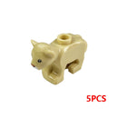 Compatible Mini Animals Building Blocks for Children MOC Turtles Bird Dolphin Fish Model Building Blocks Bricks Kids DIY Toys