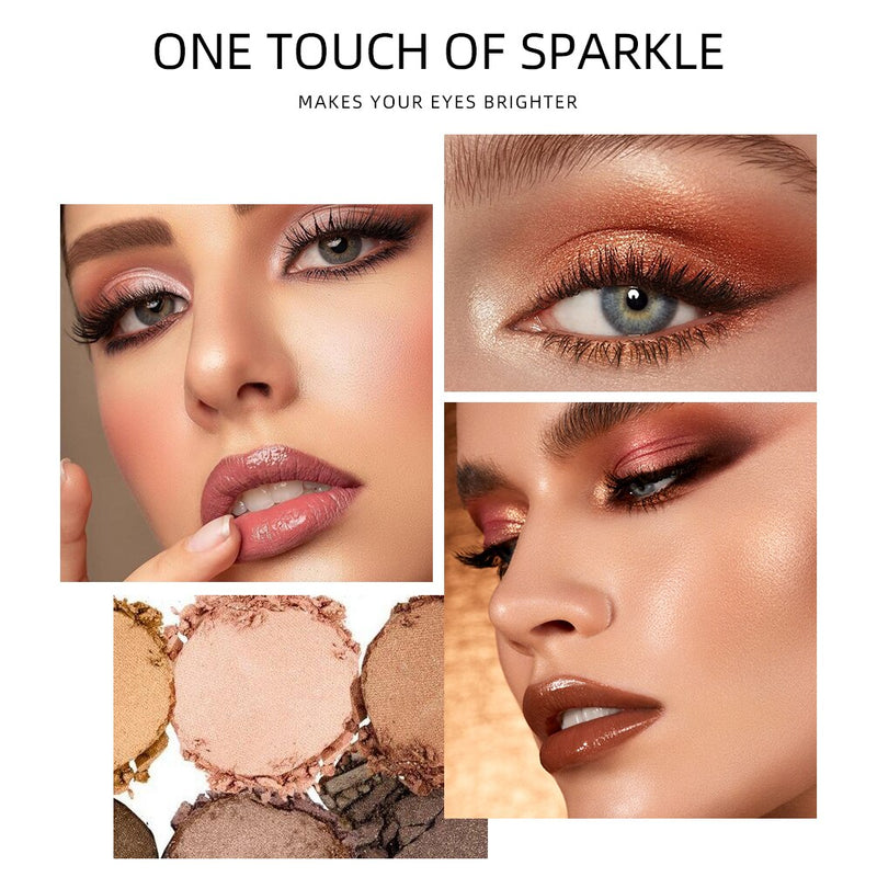 QIBEST Pearlescent Silkworm Eyeshadow Pen Lasting Waterproof Shiny Pigment Cosmetics Glitter Matte Nude Eye Shadow Pencil Makeup