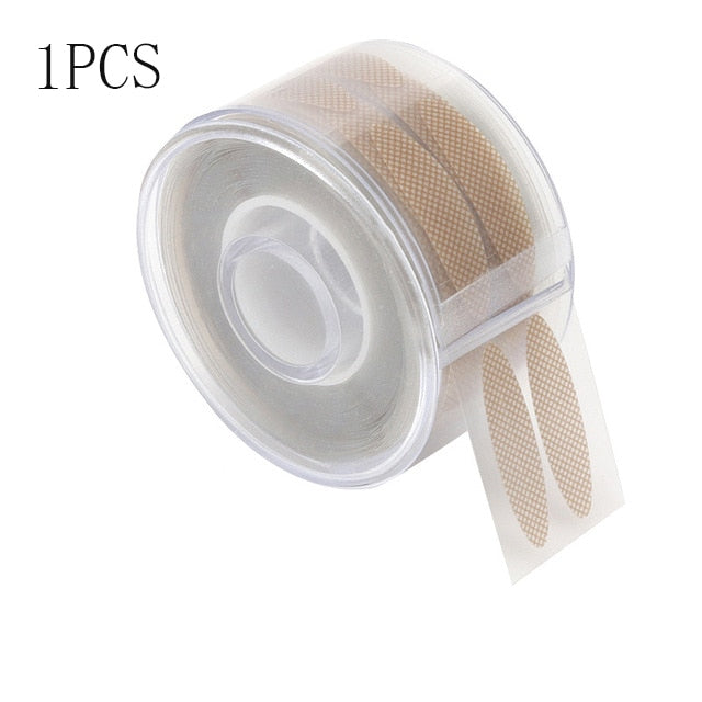 600pcs Eye Lift Strips Double Eyelid Tape Clear Gray Eyelid Stripe Big Eyes Invisible Double Fold Eyelid Sticker Makeup Tool
