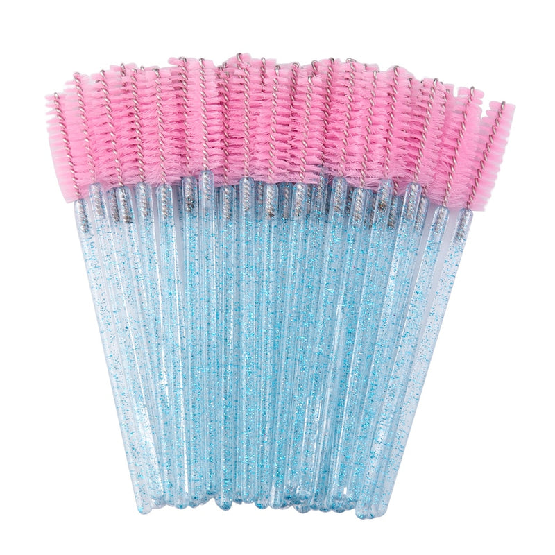 100/50Pcs Disposable Eyelash Brushes Eyelashes Extension Tools Eyebrow Brush Mascara Wands Applicator Spoolers Eye Lash Cosmetic