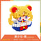Disney DIY LinaBell assembly buildding blocks Goofy Pluto Anime Mini Action Figures Educational Toys kids Birthday Gifts