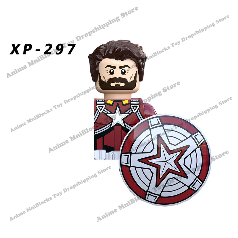 KT1016 heroes bricks Disney anime movies mini action toy figures Assemble toys building blocks Kids Collectible Birthday Gifts