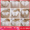 Linbaiway 2022 Lace Chiffon Doll Fake Collar Ladies Shawl Wrap Removable Detachable Embroidered False Collar Clothes Accessory