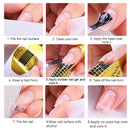 MSHARE 10ml Milky White Builder Nail Extension Gel Self leveling Nails Quick Building Clear Pink Nail Tips UV Led Gel Soak Off