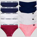 10PCS/Set Women&#39;s Underwear Cotton Panty Sexy Panties Female Underpants Solid Color Panty Intimates Women Lingerie S-4XL