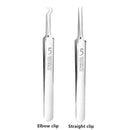 German Ultra-fine No. 5 Cell Pimples Blackhead Clip Tweezers Beauty Salon Special Scraping &amp; Closing Artifact Acne Needle Tool