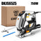 DEKO 220V JigSaw for Home DIY 3000rpm Variable Speed Electric Saw with Piece Blades Accessories 600W/750W/1000W Power Tool