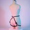 Sexy Body Bondage Women Leg Harness Belts Leather Harness Women Garter Belt Tight Garter Suspenders Straps Stockings With Belt