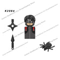 WM6109 Naruto blocks anime Sasuke Kakashi Madara Zetsu Might Guy Rock Lee mini action toy figures Assemble bricks toys kid gifts