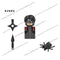 WM6109 Naruto blocks anime Sasuke Kakashi Madara Zetsu Might Guy Rock Lee mini action toy figures Assemble bricks toys kid gifts