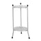 Two-Layer Elegant Metal Plant Stand Shelf Potted Plant Holder Modern Tall Plant Pot Stands for Indoor Outdoor Decor