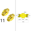 DexMRtiC SMA Male / Female RF Coax Adapter Connector Straight Right Angle T Type Splitter Goldplated NEW Wholesale