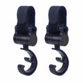 1/2pcs Baby Hanger Baby Bag Stroller Hooks Pram Rotate 360 Degree Baby Car Seat Accessories Stroller Organizer Bebes Accessories