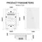 Alexa Smart Switch US Standard Tuya Control Works with Google Home Voice Control WiFi Smart Home Touch Switches Need neutral