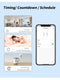 SIXWGH EU wifi Smart Plug Socket Outlet Monitor Timing Function Tuya Smartlife Alexa Google Home Voice control Electrical Socket