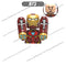 XP193 D009 WM718 Mark suit Disney anime movie figurine dolls mini plastic action toy figures Assemble blocks Christmas gifts