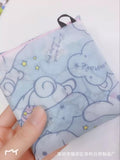 Sanrio Hello Kitty Small Folding Shopping Bag Melody Polyester Eco Bag Cartoon Shoulder Bag Handbag