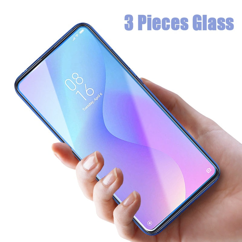 3PCS Protective Glass for Poco X3 Pro X3 NFC M5S M5 Film Screen Protector for Xiaomi Poco F3 F4 GT F2 Pro M3 M4 X4 Pro 5G Glass