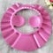 Adjustable Baby Swim Cap Bath Shampoo Eye Protection Head Shower Water Cover Baby Care Wash Hair Shower Cap For 0-6 Years Kids