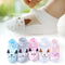 Cotton Baby Short Socks 5 Pairs Toddler Boys Girls Summer Mesh Thin Sock Kids Children Colorful Socks 5 pairs WMF043