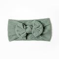 32 Colors Cable Bow Baby Headband for Child Bowknot Headwear Cables Turban for Kids Elastic Headwrap Baby Hair Accessories