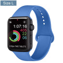Silicone Bracelet Band For Apple Watch Strap 8 7 6 5 4 3 2 SE 42MM 38MM 44MM 40MM Strap For iWatch 41MM 45MM Smart Watch correa